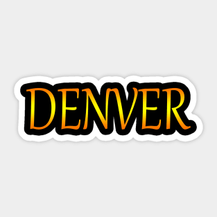 denver Sticker